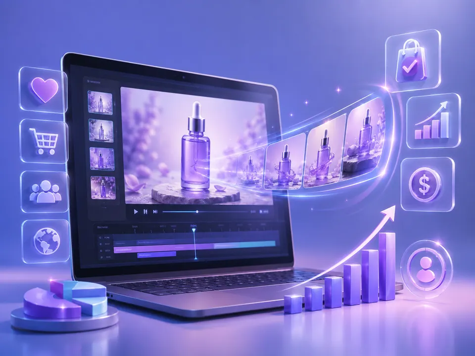 Ai product video creation sales growth